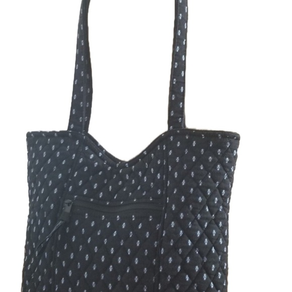 Vera Bradley Black and White Tote with Eyeglass Case - Picture 3 of 7